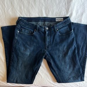 Buffalo David Bitton Men's Straight Jeans - Dark Blue